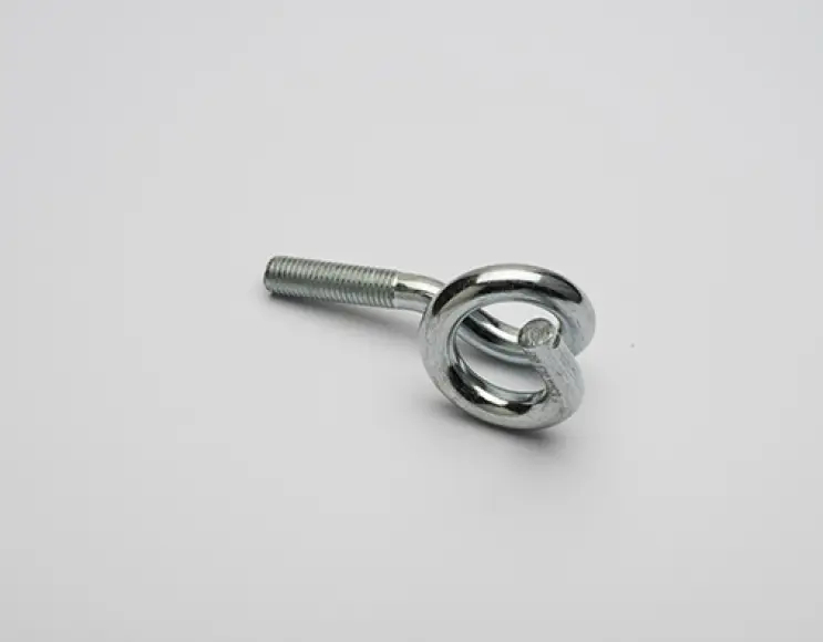 Threaded curled hook, 40 mm