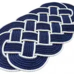 Hand woven rope doormat. Model Monte Isola - cod.ZB583BB