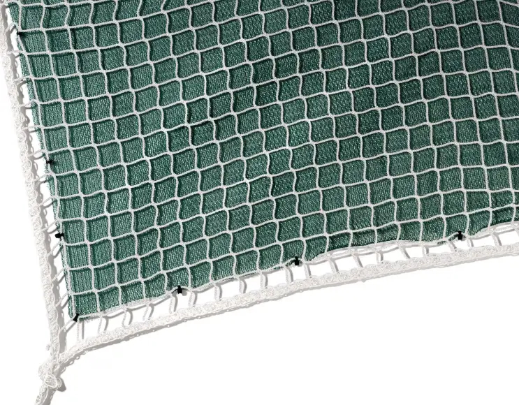 Anti-skid and anti-fall net for objects, 25 mm mesh with addition of dense anti-dust fabric