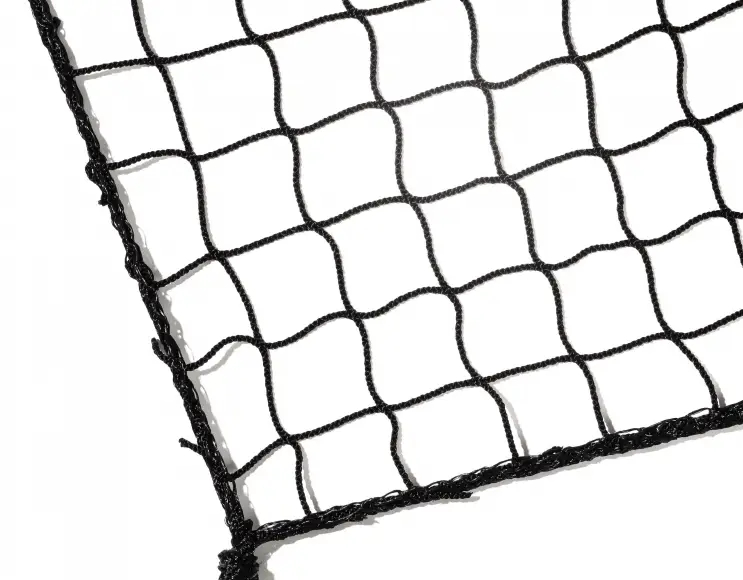 Anti-fall net for stairs 50 mm mesh black color