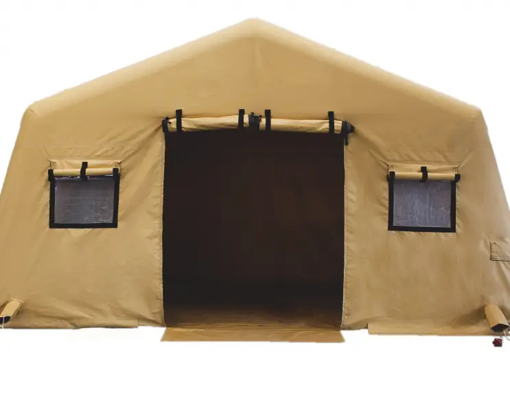 Self-supporting inflatable tent model 18 m²