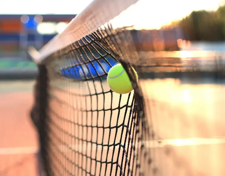 Tennis net with custom length