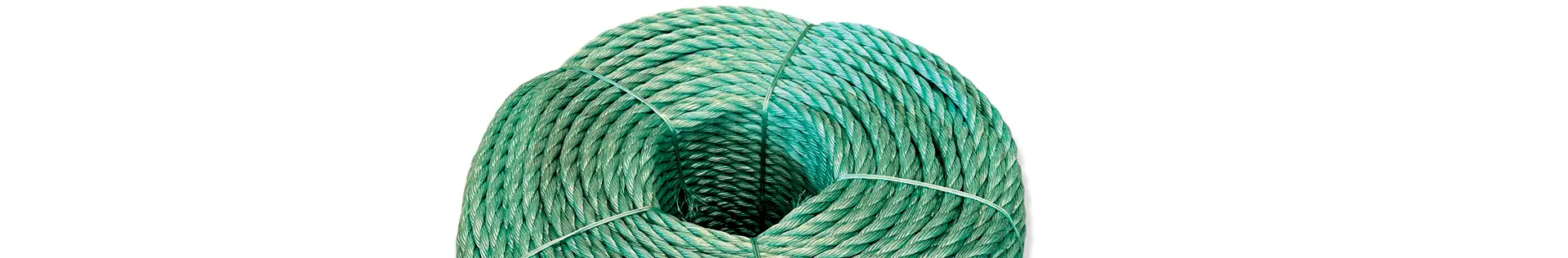 Ropes for workers' fall arrest nets
