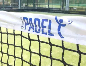 Professional padel net with personalized print - cod.PD0103-Z